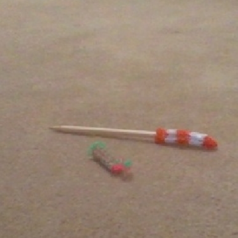 Two Pencil Toppers with a pencil included